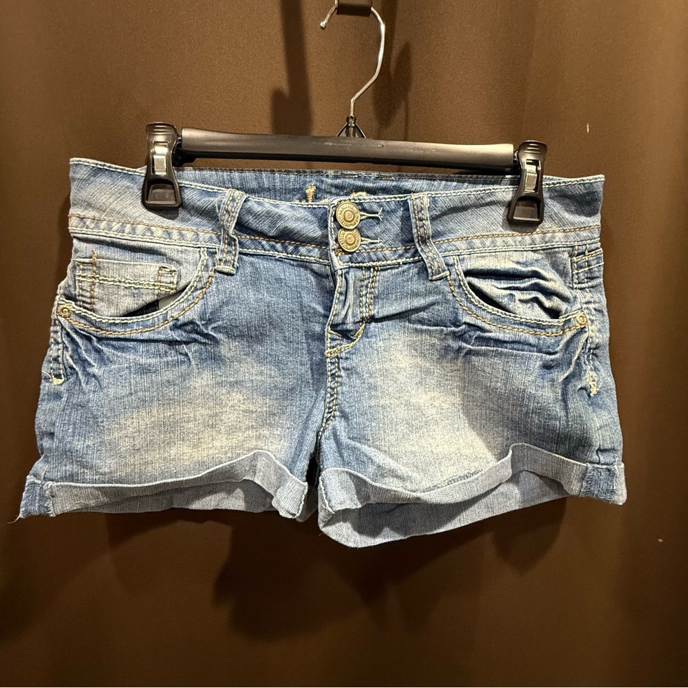 Wallflower Light Blue Jean Shorts, Size 11